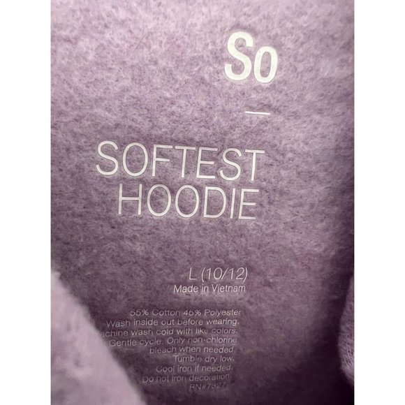 Girl's SO SOFTEST HOODIE Sweatshirt - Picture 4 of 4